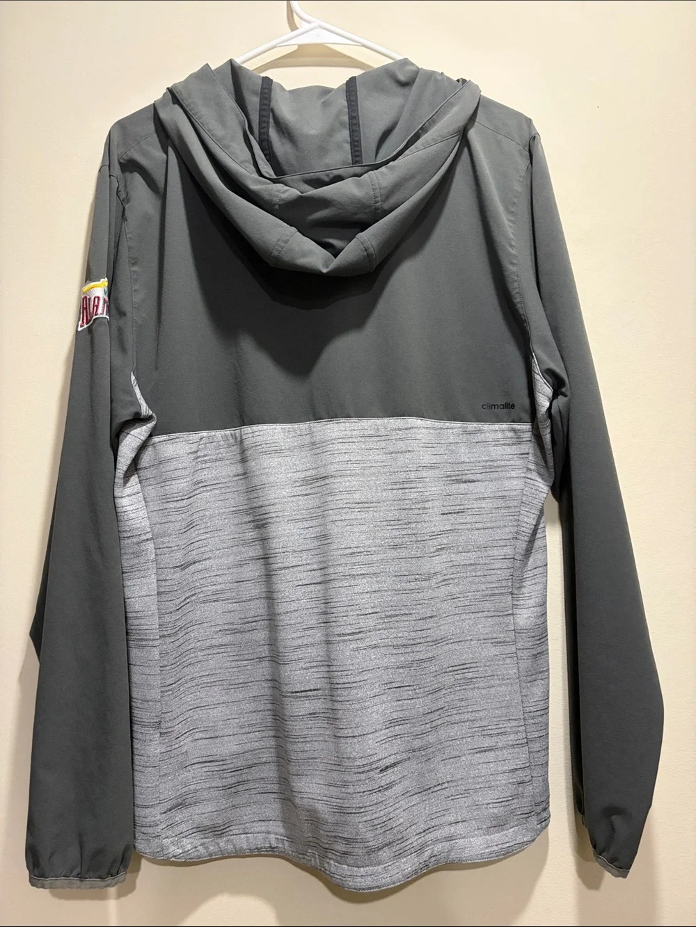 Adidas UCLA Two-Tone Gray Hooded Jacket